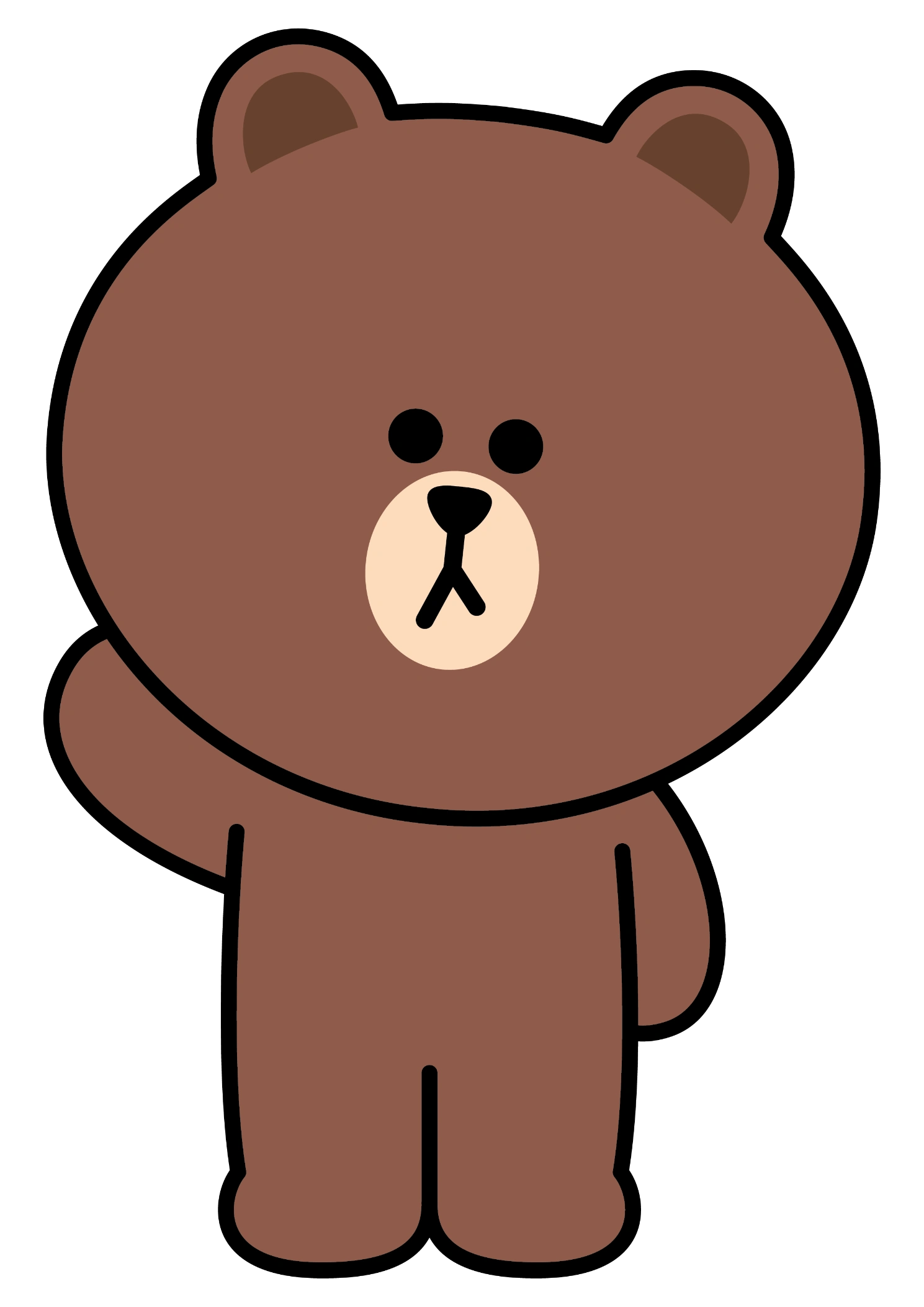 Line Friends Brown - The Adorable Character for Your Collection